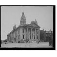 thumbnail image 2 of Historic Framed Print, County court house and jail, Mobile, Ala., 17-7/8" x 21-7/8", 2 of 9