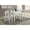 White 90, variant on Kitchen Sets, Cappuccino and Tan 3-piece Dining Set with Drop Leaf, Cappuccino Dining Sets,Wood Dining and Kitchen Sets, Furniture Dining and Kitchen Sets
