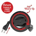 thumbnail image 6 of Brentwood 1000 W Electric Travel Kettle Stainless Steel, Silver with Automatic Shut-Off, 6 of 10