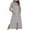 Gray, variant on Viikei Halloween Pajamas for Women Set Christmas Pajamas Women's Winter Warm Nightgown and Winter Nightdress Zip with Pokets Loose Pajamas