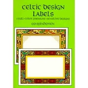 Celtic Design Labels : 8 Full-Color Pressure-Sensitive Designs