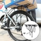 thumbnail image 4 of Portabicicletas para equipaje trasero, portaequipajes para bicicleta, soporte para bicicleta de alta resistencia de 250kg, portabicicletas para carga Gran hoyo, 4 of 8