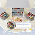 thumbnail image 4 of Mesa con Sillas para Niños, Mesa Niños con Sillas y 6 Juguetero Organizador Infantil, Mesa Montessori para Niños para Jugar, Leer, Comer y Comedor Infantil(Gray), 4 of 6