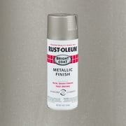 Aluminum, Rust-Oleum Stops Rust Bright Coat Metallic Spray Paint-7715830, 11 oz