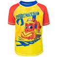 thumbnail image 3 of Mighty Express Nate Toddler Boys Pullover Swim Rash Guard Swim Trunks Yellow 3T, 3 of 3