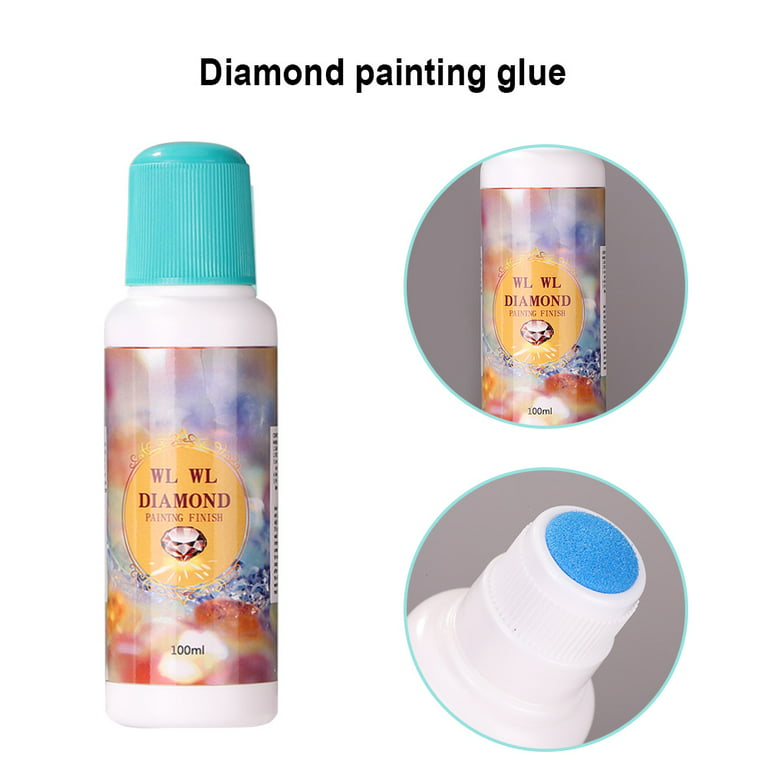 Puzzle Glue Diamond Art Sealer Clear Finish Puzzle Glue Seal Brightener For  Painting Jigsaw DIY Craft