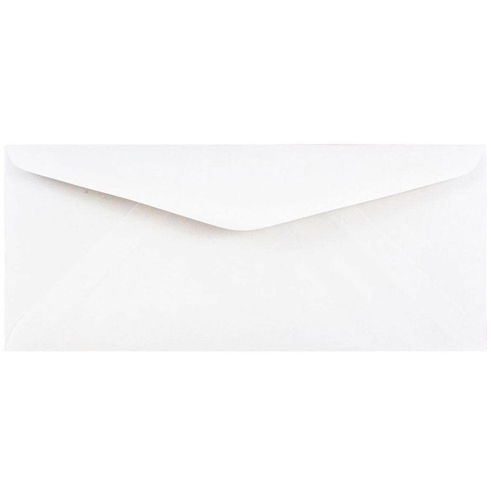 JAM Paper Business Commercial Envelopes, 4 1/2 x 10 3/8, White, 25 per ...
