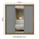 thumbnail image 3 of Ropero Closet Madesa Nobre 3 Puertas 1 Espejo BG 1, 3 of 5