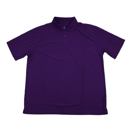 - PGA TOUR Men's Polo Shirt - Plum Solid - 3X Large