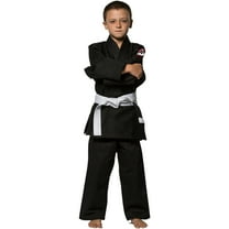 Fuji All Around BJJ Kids Black Gi (Single Weave)