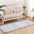 thumbnail image 2 of HOMERRY Runner Rug 2'x 8' Rug for Living Room Bedroom Rug Non Slip Bathroom Rugs Modern Bordered Yellow Thin Indoor Carpet, 2 of 6