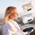 thumbnail image 1 of Liquidación de Ropa de Mujer Auriculares Inalámbricos Bluetooth Xihbxyly En Peso En La Oreja Micrófono Incorporado Sonido Envolvente Estuche de Carga, 1 of 6