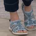 thumbnail image 3 of White38Ultra Comfort Sandalias para mujer Zapatos de playa de verano con soporte de arco para senderismo, 3 of 4