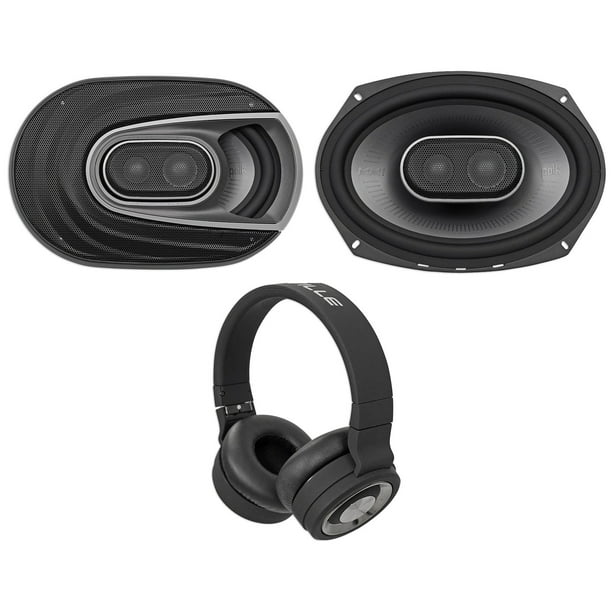 (2) Polk Audio MM692 6x9” 900W Car/Marine/ATV/Motorcycle Speakers