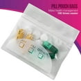 thumbnail image 5 of MEDca Pill Pouch Bags – 150 Pack, 3"x2.75" Clear, Writable, Resealable, 5 of 8