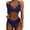 BU2, variant on Two Piece Swimsuit for Women Push Up Top High Coverage Bottom Enhanced Support and Comfort Tankini Set