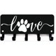 thumbnail image 1 of The Metal Peddler Puppy Love - Colgador para llaves y correa para perro, organizador de pared, regalo pequeño de 6.0 in de ancho para amantes de los perros, 1 of 4