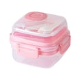 thumbnail image 1 of Salad Container For Lunch, Salad Lunch Container For Adults, Salad Bowl Kit With Compartments For Salad Dressing & Toppings, 1 of 5