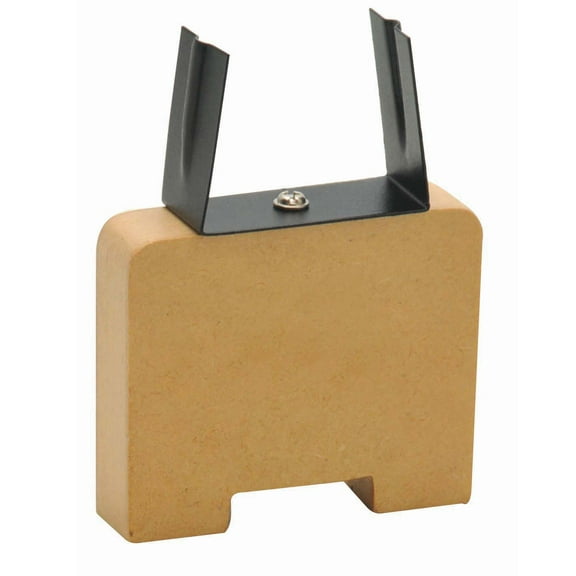 Lens Holder for 50mm Diameter Lens, Free Standing Wooden Base- Eisco Labs