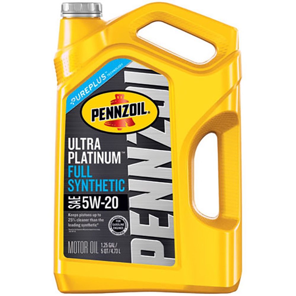  9 Pack Pennzoil Ultra Platinum 5W 20 SN Full Synthetic Motor Oil 5 