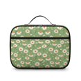 thumbnail image 2 of Daisy Pioneer Flower Green Pattern Insulated Lunch Bag Teens,Bento School Lunch Bag for Teens for Work,Picnic or Travel 10.6x7.7x4.3 Inches,12 Can Capacity, 2 of 6