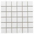 thumbnail image 4 of The Tile Life Geo Lush White Matte Porcelain Floor & Wall Tile, 4 x 4 in, 1-Piece Sample, 4 of 4