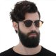 thumbnail image 5 of Gafas de sol polarizadas redondas de doble puente para hombre y mujer, con protección UV400., 5 of 5