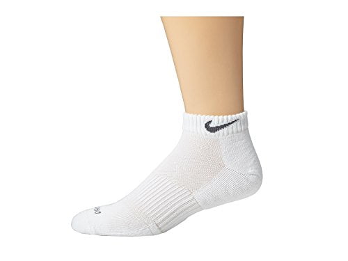 nike dri fit low cut socks black