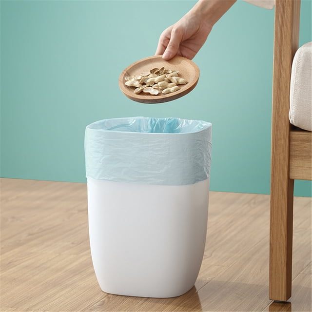 CEHVOM Household Lidless Trash Can Living Room Bedroom Kitchen Toilet Trash Basket Clearance