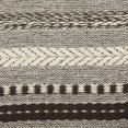 thumbnail image 3 of Tapete de mesa DII Farmhouse con rayas trenzadas, 38 x 275 cm, color marrón oscuro, 3 of 9