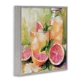 thumbnail image 2 of Stupell Industries Contemporary Grapefruit Summer Refreshment Gray Framed Giclee Art, 24 x 24, by Riley B, 2 of 8