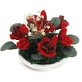 thumbnail image 4 of 1/12 casa de decoración para hogar en miniatura plantas de arcilla de gypsophila en blanca de cerámica Hugo Casa de muñecas en miniatura, 4 of 10