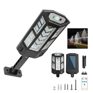 43 Led Solar Flood Lights Security Motion Sensor Outdoor Yard Street Wall Lamp