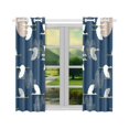 thumbnail image 2 of BSDHOME Wild Goose Window Curtain Kitchen Curtain 26x39 inches (Two Pieces), 2 of 3