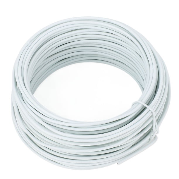 Alambre de metal Flexible de 1,5 mm, Alambre de Unión de Hierro Galvanizado Resistente a la Oxidacia de 20 M Para Cable de Telecomunicaciones de PVC, Fúttes Flexibles, Adecuado