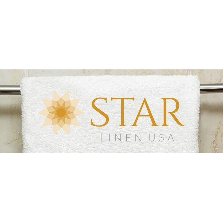 Star Linen 360 Pack - 12 inch x 12 inch White Cotton Value Rags - Reusable LT Weight Thin Cloth Rags - Wood Stain/Painting/Crafts/Garage - 1/2 lb per Dozen
