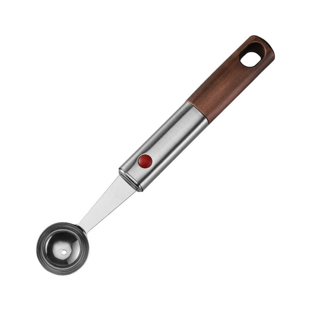 BESTONZON Melon Baller Scoop Stainless Steel Ice Cream