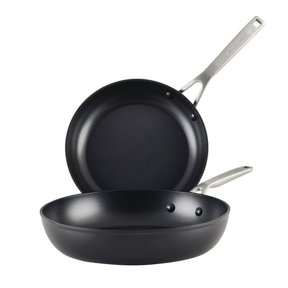 KitchenAid Hard-Anodized Induction Nonstick 2-Piece Fry Pan Set