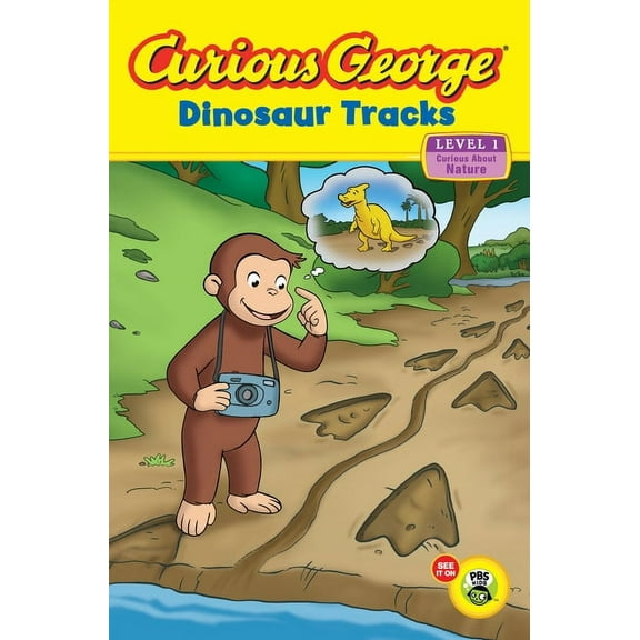 Curious George TV Curious George Dinosaur Tracks, (Paperback)