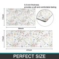 thumbnail image 7 of Pioneer Flower Floral Print Pattern Kitchen Rugs Sets Of 2,Anti Fatigue Kitchen Mat Rugs Non Slip Washable,Decorative Kitchen Floor Mats for Kitchen,Sink,Laundry,17"x30"+17"x47", 7 of 7