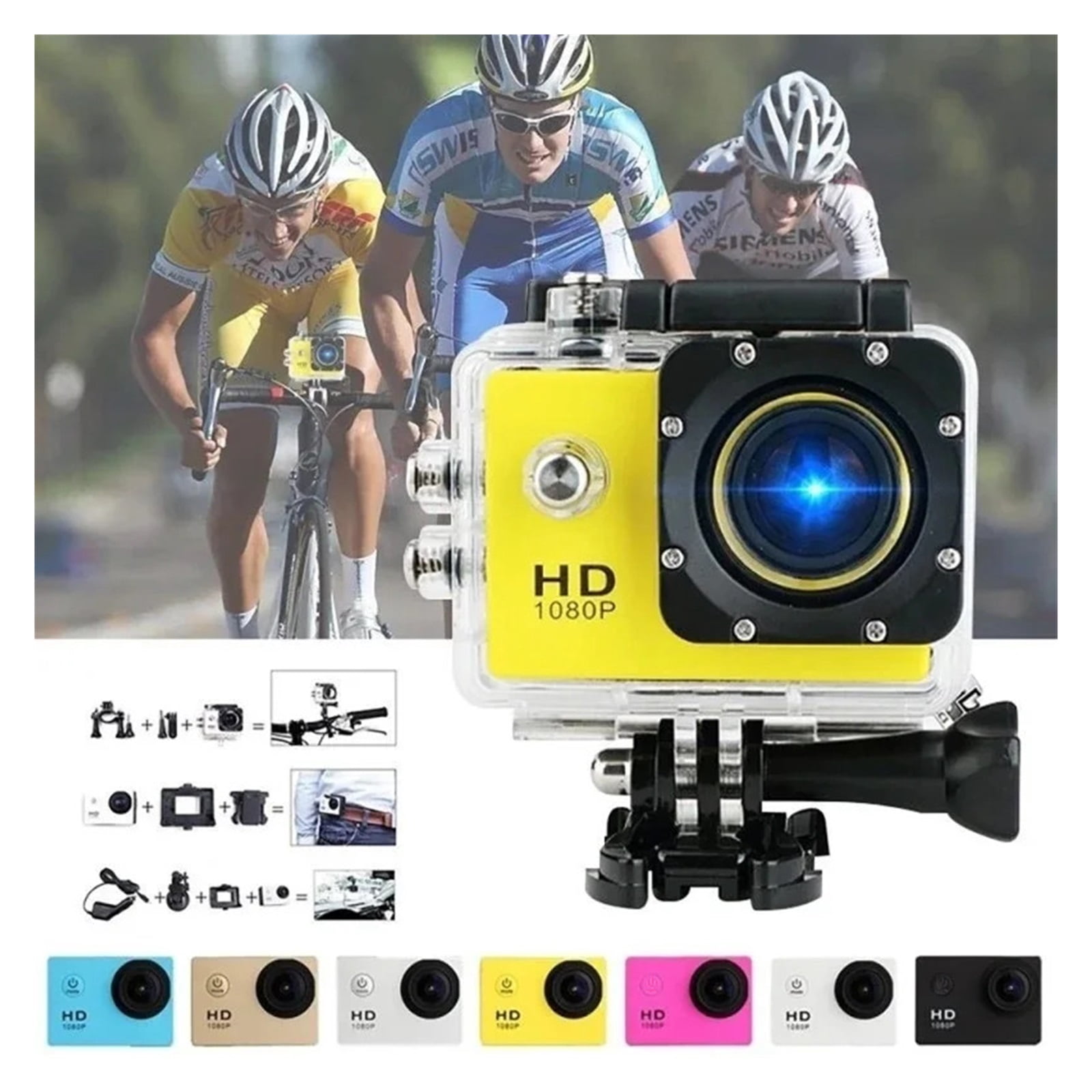 Mini HD 1080P Sports Action Waterproof Diving Recording Camera Full HD Cam Extreme Exercise Video Recorder Camcorder