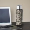 thumbnail image 5 of Camouflage 20oz Stainless Steel Thermal Bottle with Tea Filter and Cup Lid, Vacuum Insulated Coffee Mug with 316L Inner Liner, Leakproof Travel Thermos for Office, Commute & Outdoor, 5 of 6