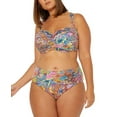 thumbnail image 2 of Bleu Rod Beattie Womens Plus Pleated Sweetheart Neckline Swim Top Separates, 2 of 2