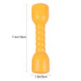 thumbnail image 2 of TAILTOSS 1Pair Plastic Dumbbells for Exercise with Closed Core Design Durable Yellow ABS, 2 of 8