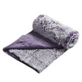 thumbnail image 2 of Home Soft Things Woolly Mammoth Throw - Purple - 50" x 60", 2 of 7
