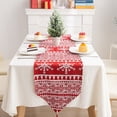 thumbnail image 3 of Adornos navideños, manteles de tela de punto, manteles creativos de Navidad, decoración de tocador para el hogar JAMW Sencillez, 3 of 5