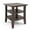 Warm Walnut Brown, variant on Trent Home Wood 19" Square Transitional End Table in Warm Walnut Brown