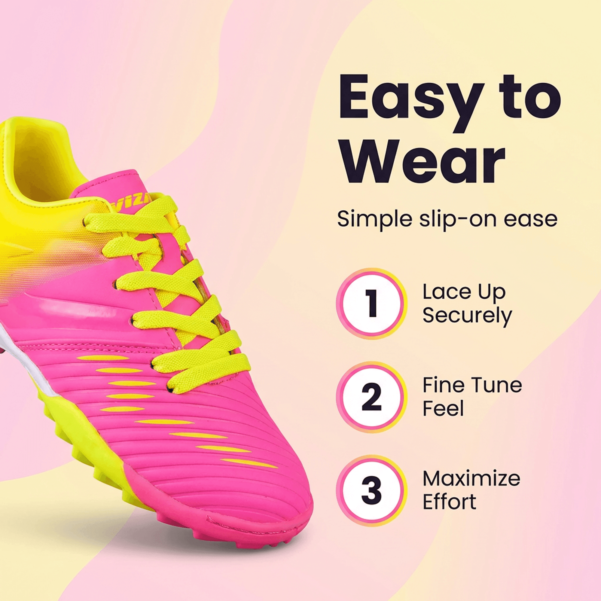 Vizari Liga Turf Soccer Cleats For Boys and Girls | Kids Turf Soccer Shoes With Lightweight Breathable Upper | Soccer Cleats With Durable Molded Rubber Outsole for Optimal Traction