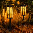 thumbnail image 2 of Luces solares de jardín para exteriores, lámpara de patio, impermeable Ip65, RGB, luz cálida para jardín, césped, patio trasero, paisaje, decoración de porche, 2 of 4