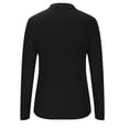 thumbnail image 4 of Diufon Fall Knit Tunics for Women Elegant V-Neck Long Sleeve Lounge Top Solid Color Ribbed Lightweight Sweater, 4 of 6